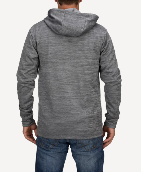 Толстовка Simms Challenger Hoody - Full Zip (Мужской; S; Steel Heather)